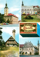 73722457 Susice Rathaus Hotel Berghaus Aussichtsturm Altstadt Susice - Tschechische Republik