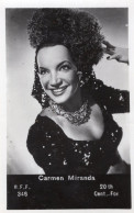 CARMEN MIRANDA - B.F.F. 348 - 20 TH CENT. FOX - FOTOGRAFIA ORIGINALE IN BIANCO E NERO - MISURA 7,1 CM. X 4,6 CM. - Célébrités