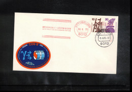 Germany 1975 Space / Weltraum ESA-USA Satellite COS-B Interesting Cover - United States
