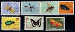 ROMANIA 1964 INSEKTEN MI No 2260-7 MNH VF!! - Unused Stamps