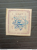 IRAN PERSIA ایران PERSIE PERSIANE 1902 POSTES PERSIANES OVERPRINTED LION CAT. SCOTT N. 253 MNH - Irán