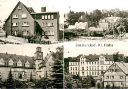 73722422 Borstendorf LPG Ferienheim Teilansicht Rathaus Oberschule  - Autres & Non Classés