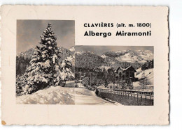 AG2678 CLAVIERES ALBERGO MIRAMONTI - Alberghi & Ristoranti