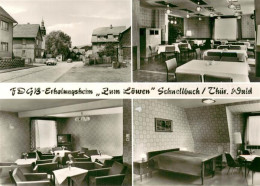 73722398 Schnellbach Floh Seligenthal FDGB Erholungsheim Zum Loewen Gaststube TV - Other & Unclassified