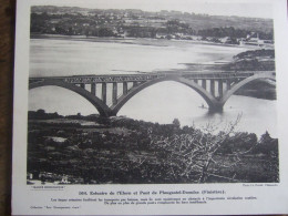 ESTUAIRE DE L 'ELORN ET PONT DE PLOUGASTEL -DAOULAS - Geographie