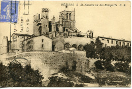 CPA - BEZIERS - SAINT-NAZAIRE VUE DES REMPARTS - Beziers