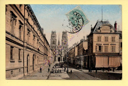 45. ORLEANS - La Rue Jeanne D'Arc (animée) (voir Scan Recto/verso) - Orleans