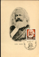 X0287 Germany Ddr, Maximum 1953, Karl Marx, Philosopher And Political Economist, Mi-389 - Karl Marx