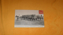 CARTE POSTALE ANCIENNE CIRCULEE DE 1912.../ CAMPS DE CHALONS.- CAVALERIE LEGERE. TROMPETTES DE CHASSEURS..CACHETS + TIMB - Camp De Châlons - Mourmelon