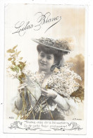 CPA COLORISEE FANTAISIE -  LILAS BLANC - Portrait D'une  Belle Femme  Au Lilas  - TOUL 7 - - Vrouwen