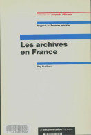 Les Archives En France (1996) De Braibant - Droit