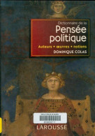 Dictionnaire De La Pensée Politique (1997) De Dominique Colas - Política