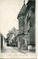 CPA - NOYON - LA RUE ET LA PORTE CORBAULT - Noyon