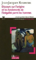 Discours Sur L'origine Et Les Fondements De L'inégalité Parmi Les Hommes (2006) De Jean-Jacques Rou - Psicologia/Filosofia