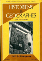 Historiens & Géographes N°348 (1995) De Collectif - Non Classificati