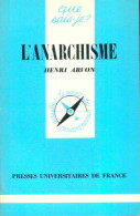 L'anarchisme (1988) De Henri Arvon - Sciences