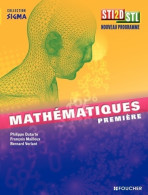 Sigma Mathématiques 1re Bac STI2D - STL (2011) De Bernard Verlant - 12-18 Anni