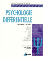 Psychologie Différentielle (2000) De P. -Y. Gilles - Psychologie & Philosophie