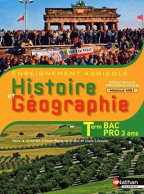 Histoire Et Géographie Terminale BAC Pro (2015) De Collectif - 12-18 Jahre