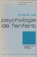 Le Développement Affectif Et Moral Tome IV (1970) De René Zazzo - Psicologia/Filosofia