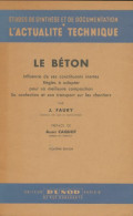 Le Béton (1952) De Jacques Faury - Wissenschaft