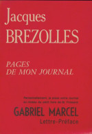 Pages De Mon Journal (1970) De Jacques Brezolles - Godsdienst