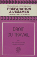 Droit Du Travail (1988) De Jean-Claude Javillier - Recht