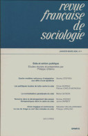 Revue Française De Sociologie N°41-1 : Sida Et Action Publique (2000) De Collectif - Zonder Classificatie