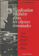 L'explication Anglaise Dans Les Classes Terminales (1964) De Isabelle Guitard-Renault - 12-18 Years Old