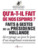 Qu'ont-ils Fait De Nos Espoirs ? : Faits Et Gestes De La Présidence Hollande - Décryptage Au Jour Le Jo - Politik