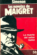 La Muerte Del Senor Gallet (1988) De Georges Simenon - Andere & Zonder Classificatie