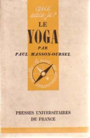 Le Yoga (1963) De Paul Masson-Oursel - Gesundheit