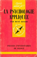 La Psychologie Appliquée (1971) De René Binois - Psychologie & Philosophie