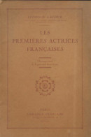 Les Premières Actrices Françaises (1921) De Léopold Lacour - Kino/TV
