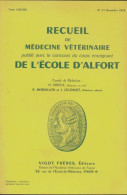 Recueil De Médecine Vétérinaire Tome CXLVIII N°11 (1972) De Collectif - Natuur