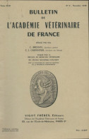 Bulletin De L'académie Vétérinaire De France Tome Xliii N°9 (1970) De Collectif - Natur