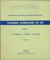 Technique élémentaire Du Vol Tome I (1973) De Collectif - Avion