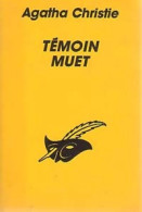 Témoin Muet (1991) De Agatha Christie - Andere & Zonder Classificatie