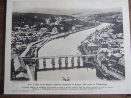 VALLEE DE LA MEUSE-CHATEAU REGNAULT ET BOGNY - VUE PRISE DE L'HERMITAGE - Geografia