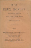 Revue Des Deux Mondes 1916 Tome XXXV 3e Livraison (1916) De Collectif - Unclassified