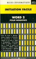 Word 2 Pour Windows (1993) De Daniel-Jean David - Informática