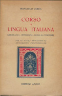 Corso De Lingua Italiana (1953) De Francesco Corda - Altri & Non Classificati