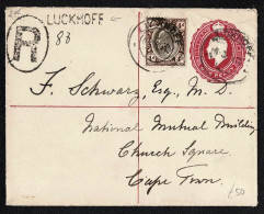 TRANSVAAL SOUTH AFRICA POSTAL STATIONERY - Lettres & Documents