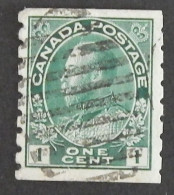 CANADA YT 93aB OBLITERE "GEORGE V" ANNÉES 1911/1916 - Used Stamps