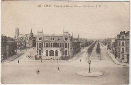 Pas De  Calais : ARRAS : Vue Place De La  Gare - Arras