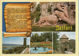 90. BELFORT – Multivues / Parchemin (voir Scan Recto/verso) - Belfort - Città