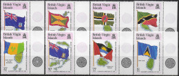 1987 British Virgin Islands Organization Of Eastern Caribbean 8v. MNH SG. N. 630/37 - Sonstige & Ohne Zuordnung