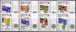 1987 British Virgin Islands Organization Of Eastern Caribbean 8v. MNH SG. N. 630/37 - Autres & Non Classés