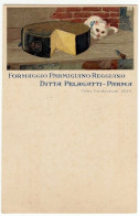 FORMAGGIO PARMIGIANO REGGIANO - DITTA PELAGATTI - PARMA - PUBBLICITARIA - Vedi Retro - Formato Piccolo - Pubblicitari