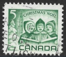 Canada 1967. Scott #477 (U) Christmas, Singing Children And Peace Tower, Ottawa - Gebraucht